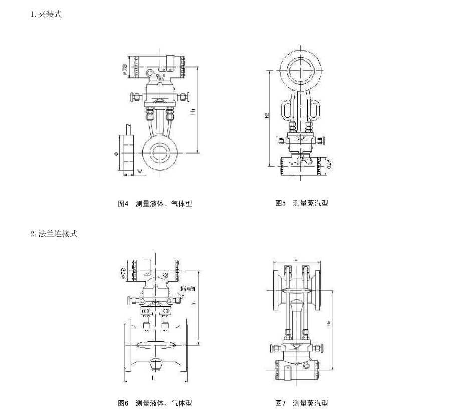 一體化孔板流量計